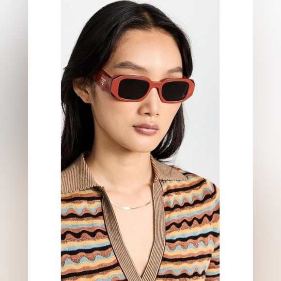 💯 - Authentic New PradaWomen's 0pr 17ws Sunglasses - Picture 5 of 17